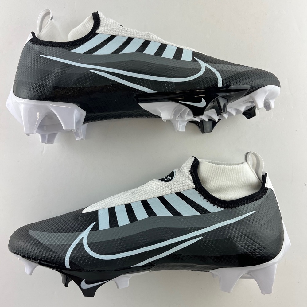 Nike Vapor Edge Pro 360  Football Cleats Mens Black/White DQ3670-001 - Picture 11 of 16